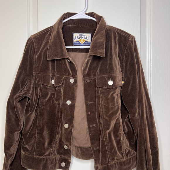 M Blue Asphalt brown courderoy jacket - Picture 7 of 11